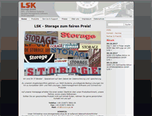 Tablet Screenshot of lskstorage.de